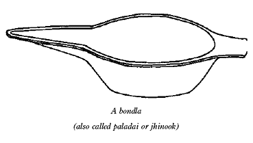 A bondla  (also called paladai or jhinook)