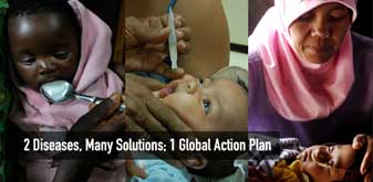 Childhood Pneumonia and Diarrhoea - 2 Diseases, Many Solutions; 1 Global Action Plan