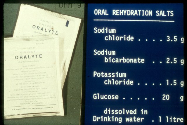 How oral rehydration works- slide 9 - Diarrhoea Management