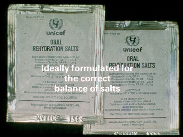 Slide 83 - A Simple Solution to curb the effects of diarrhoea in infants and young children
